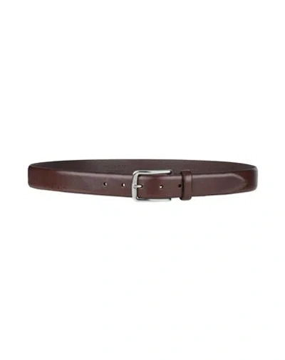 The Bridge Man Belt Dark Brown Size 43 Leather