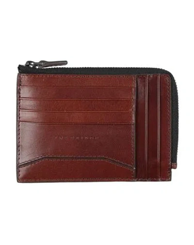 The Bridge Man Cardholder Brown Size - Leather