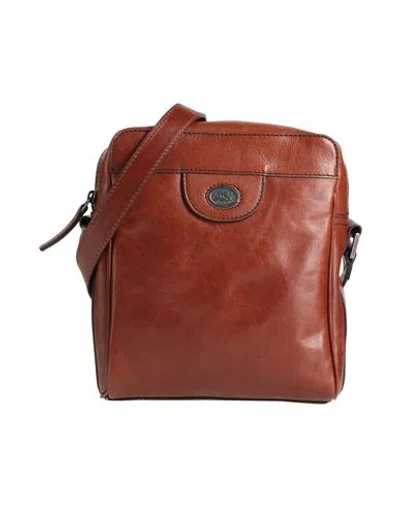 The Bridge Man Cross-body Bag Brown Size - Cow Leather