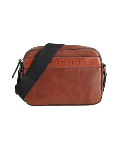 The Bridge Man Cross-body Bag Brown Size - Leather