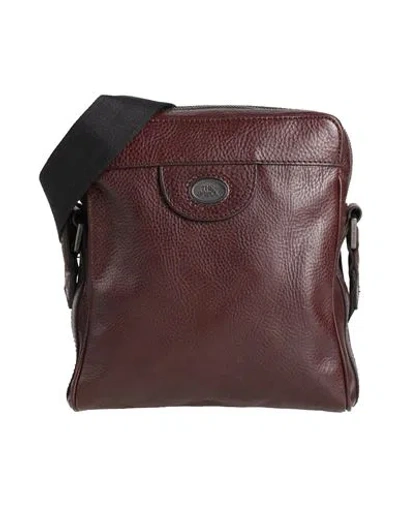 The Bridge Man Cross-body Bag Chocolate Brown Size - Leather