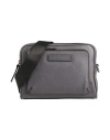 The Bridge Man Cross-body Bag Grey Size - Leather In Gray