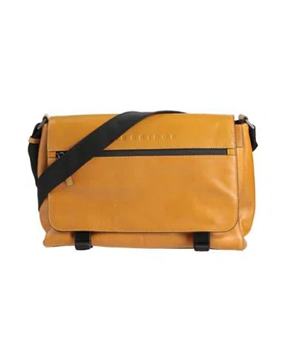 The Bridge Man Cross-body Bag Marigold Size - Leather In Orange