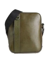 The Bridge Man Cross-body Bag Military Green Size - Cowhide In Green