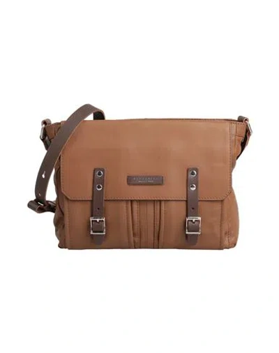The Bridge Man Cross-body Bag Tan Size - Sheepskin In Brown