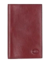 The Bridge Man Document Holder Brick Size - Leather In Red