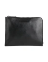 The Bridge Man Handbag Black Size - Leather
