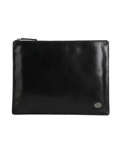 The Bridge Man Handbag Black Size - Leather