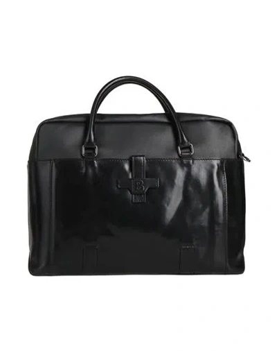 The Bridge Man Handbag Black Size - Leather
