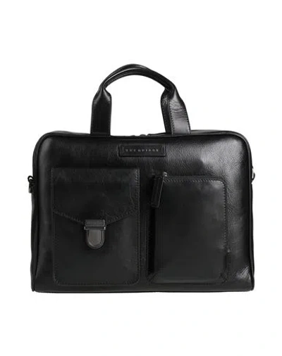 The Bridge Man Handbag Black Size - Leather