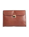 The Bridge Man Handbag Brown Size - Leather In Brown