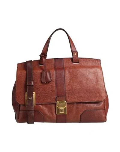 The Bridge Man Handbag Brown Size - Leather