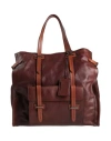 The Bridge Man Handbag Brown Size - Leather