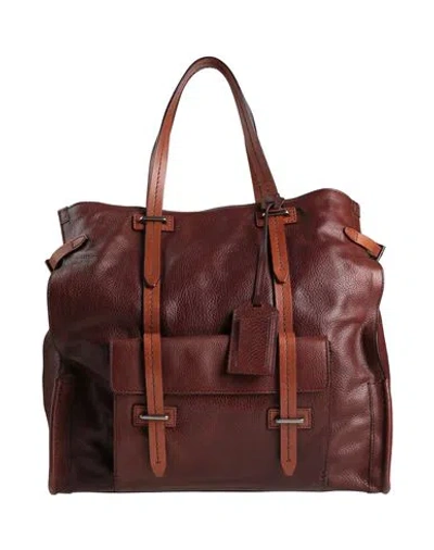 The Bridge Man Handbag Brown Size - Leather