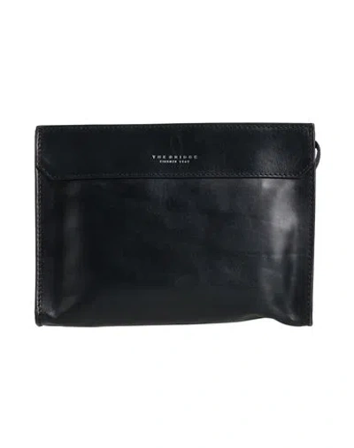 The Bridge Man Handbag Charcoal Size - Leather In Gray