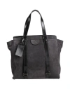 The Bridge Man Handbag Charcoal Size - Leather In Gray