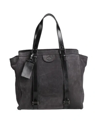 The Bridge Man Handbag Charcoal Size - Leather In Gray