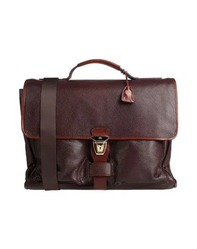 The Bridge Man Handbag Chocolate Brown Size - Leather