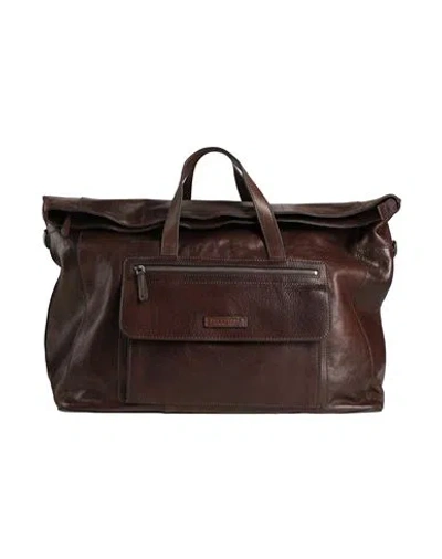 The Bridge Man Handbag Chocolate Brown Size - Cow Leather