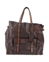 The Bridge Man Handbag Dark Brown Size - Leather In Brown
