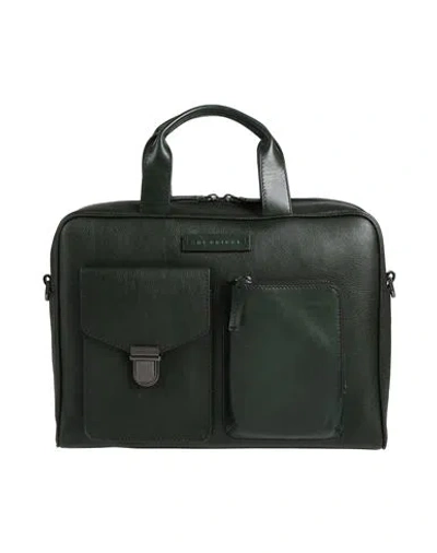 The Bridge Man Handbag Dark Green Size - Leather