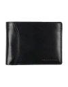 The Bridge Man Wallet Black Size - Cow Leather