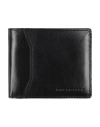 The Bridge Man Wallet Black Size - Cow Leather