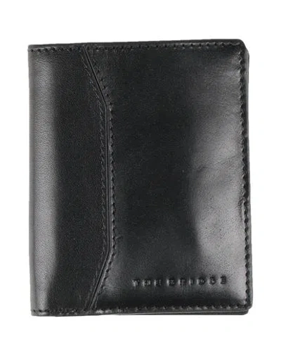 The Bridge Man Wallet Black Size - Cow Leather
