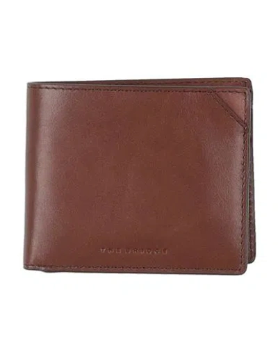 The Bridge Man Wallet Brown Size - Cow Leather
