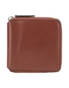 The Bridge Man Wallet Brown Size - Cow Leather In Brown