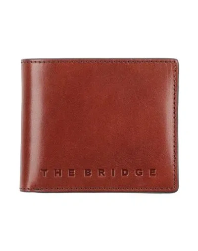 The Bridge Man Wallet Brown Size - Cow Leather