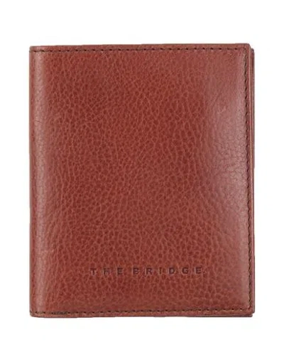 The Bridge Man Wallet Brown Size - Cow Leather