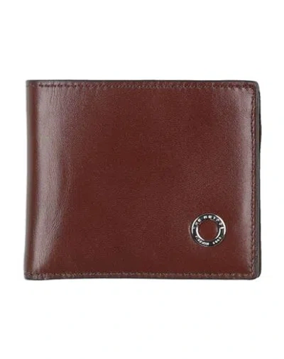 The Bridge Man Wallet Brown Size - Leather