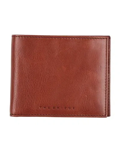 The Bridge Man Wallet Brown Size - Cow Leather