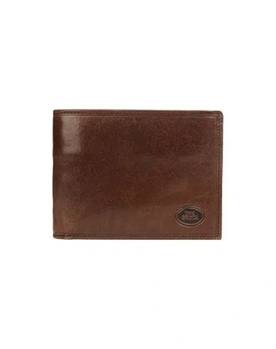 The Bridge Man Wallet Brown Size - Soft Leather