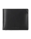 The Bridge Man Wallet Dark Brown Size - Cow Leather In Black