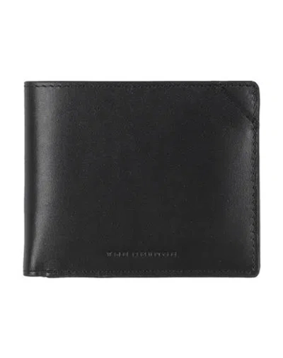 The Bridge Man Wallet Dark Brown Size - Cow Leather In Black