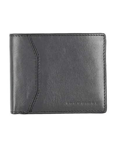 The Bridge Man Wallet Grey Size - Cow Leather In Gray