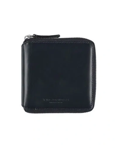 The Bridge Man Wallet Midnight Blue Size - Bovine Leather