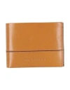 The Bridge Man Wallet Mustard Size - Leather In Yellow