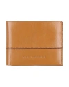 The Bridge Man Wallet Mustard Size - Leather In Yellow