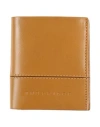 The Bridge Man Wallet Mustard Size - Leather In Yellow