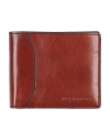 The Bridge Man Wallet Tan Size - Cow Leather In Brown