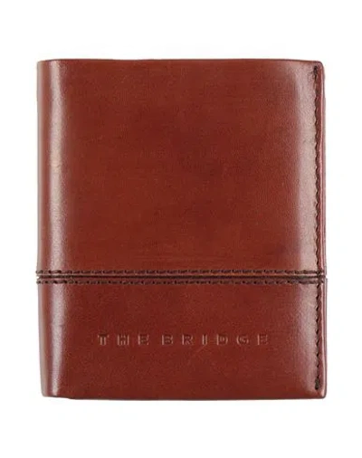 The Bridge Man Wallet Tan Size - Leather In Brown