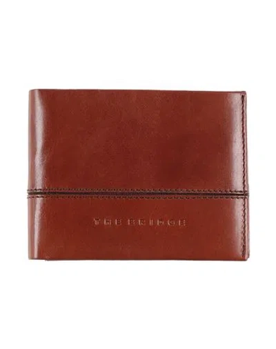 The Bridge Man Wallet Tan Size - Leather In Brown