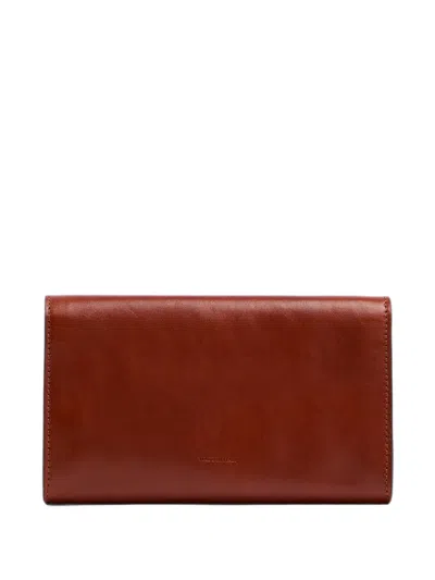 The Bridge Mara Clutch In Brown