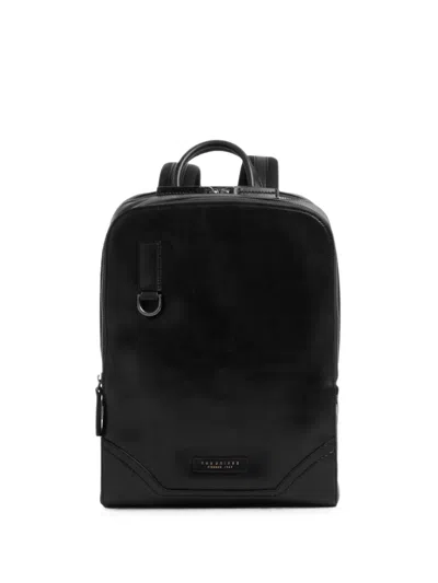The Bridge Matteo Leather Backpack In Pattern