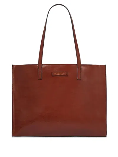 The Bridge Mirra Tote Bag In Brown