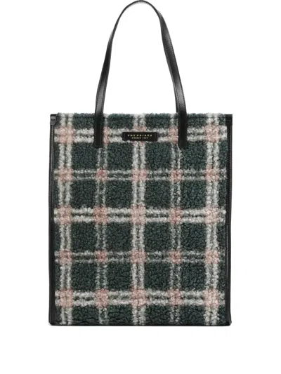 THE BRIDGE PLAID TOTE BAG