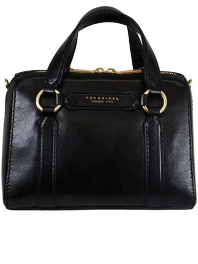 The Bridge , Shoulder Bag In Black